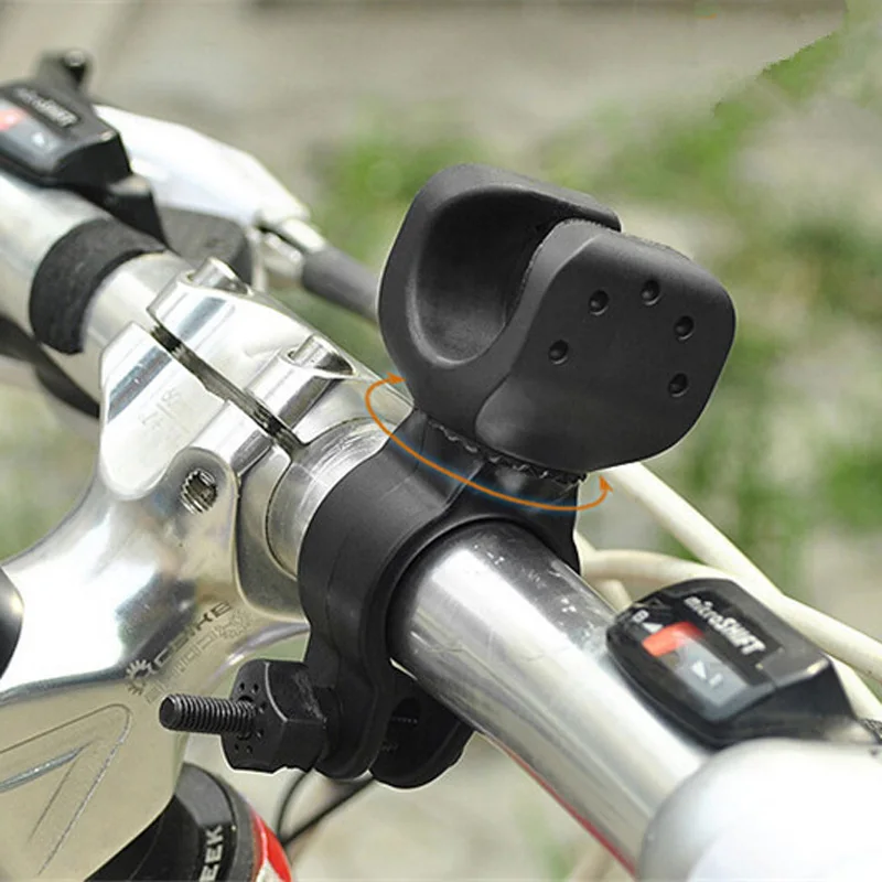 Высококачественный Универсальный Велосипедный Фонарик светодиодный кронштейн для фонарика зажим 360 градусов вращение велосипедный зажим велосипедный держатель для фонаря VE