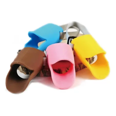 

New Cute Duckbill Mask Design Soft Silicone Anti Bite Bark Pet Protection Dog Muzzles Mouth Sets