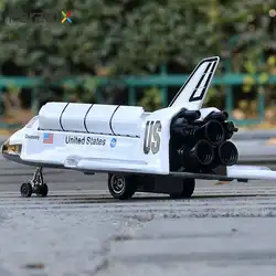 Космический корабль модель Kidsroom космический модель белый образовательные шаттл модель Веселые развлечения