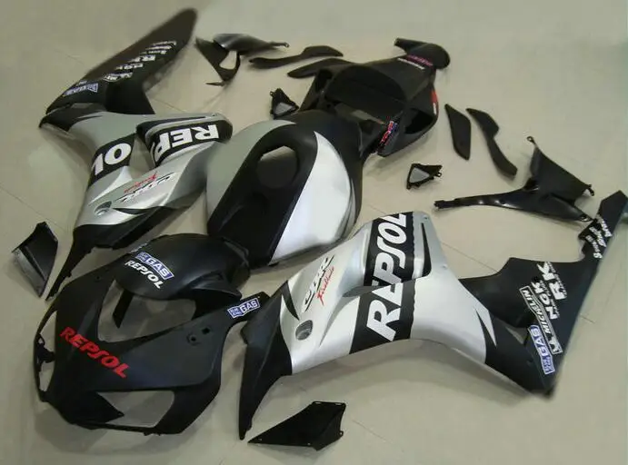 

New ABS motorcycle Bodywork fairing kit Fit for Honda CBR1000RR 06 07 fairings parts CBR 1000 RR 2006 2007 Custom black silver