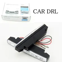 DC12V высокая яркость лампы для автомобилей 2 шт./компл. 8 светодиодный белый свет автомобиля дневного света