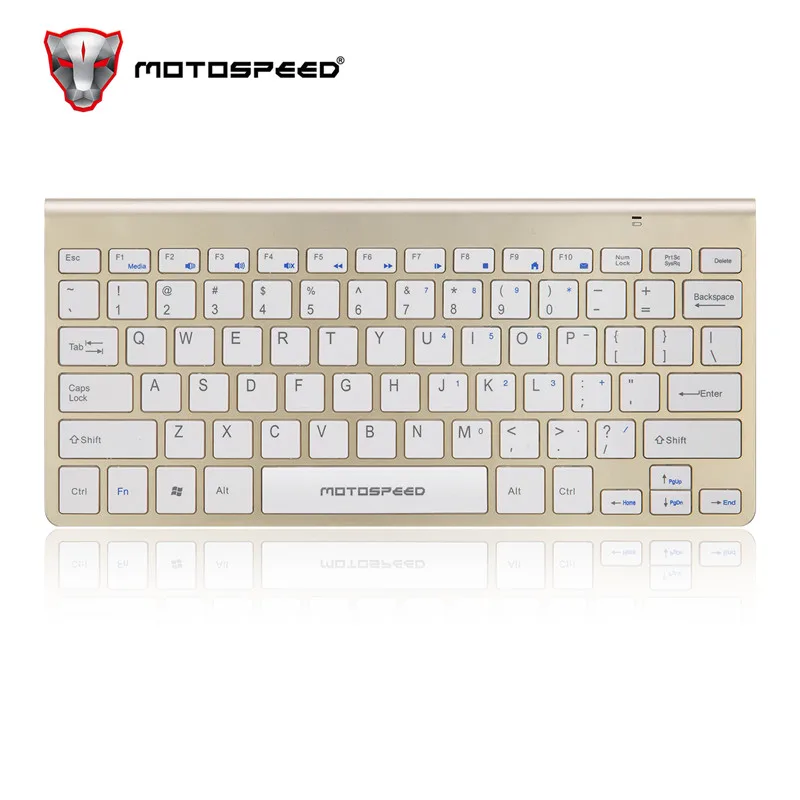 Motospeed G9800 2,4G Беспроводная клавиатура и мышь Мини мультимедийная клавиатура мышь комбо набор ноутбук Macbook Настольный ПК ТВ офис