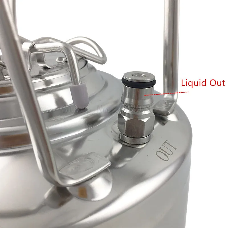 Ball Lock Post GAS & LIQUID With Poppet Valve 1932-18 For Homebrew Draft Beer Cornelius Keg Replacement (14)