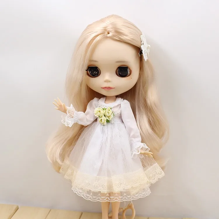 Blyth кукольная одежда Цветочное платье кружевное платье для тела licca icy