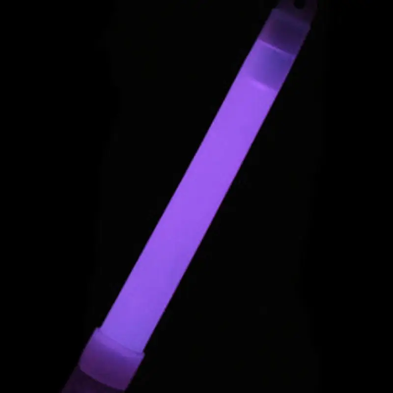 purple 2 предмета 6 дюймов промышленный Класс светящиеся палочки вечерние Кемпинг аварийные огни со святящимися палочками химические флюоресцентные подвесные Decoraction - Цвет: purple