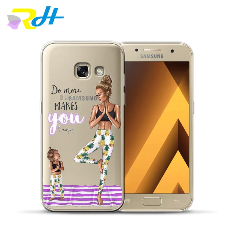 10 Мягкий ТПУ чехол для samsung Galaxy A7 Coque Etui Baby Mom Girl для samsung Galaxy A10 20 30 40 50 70 A6 A8 Plus чехол - Цвет: 10