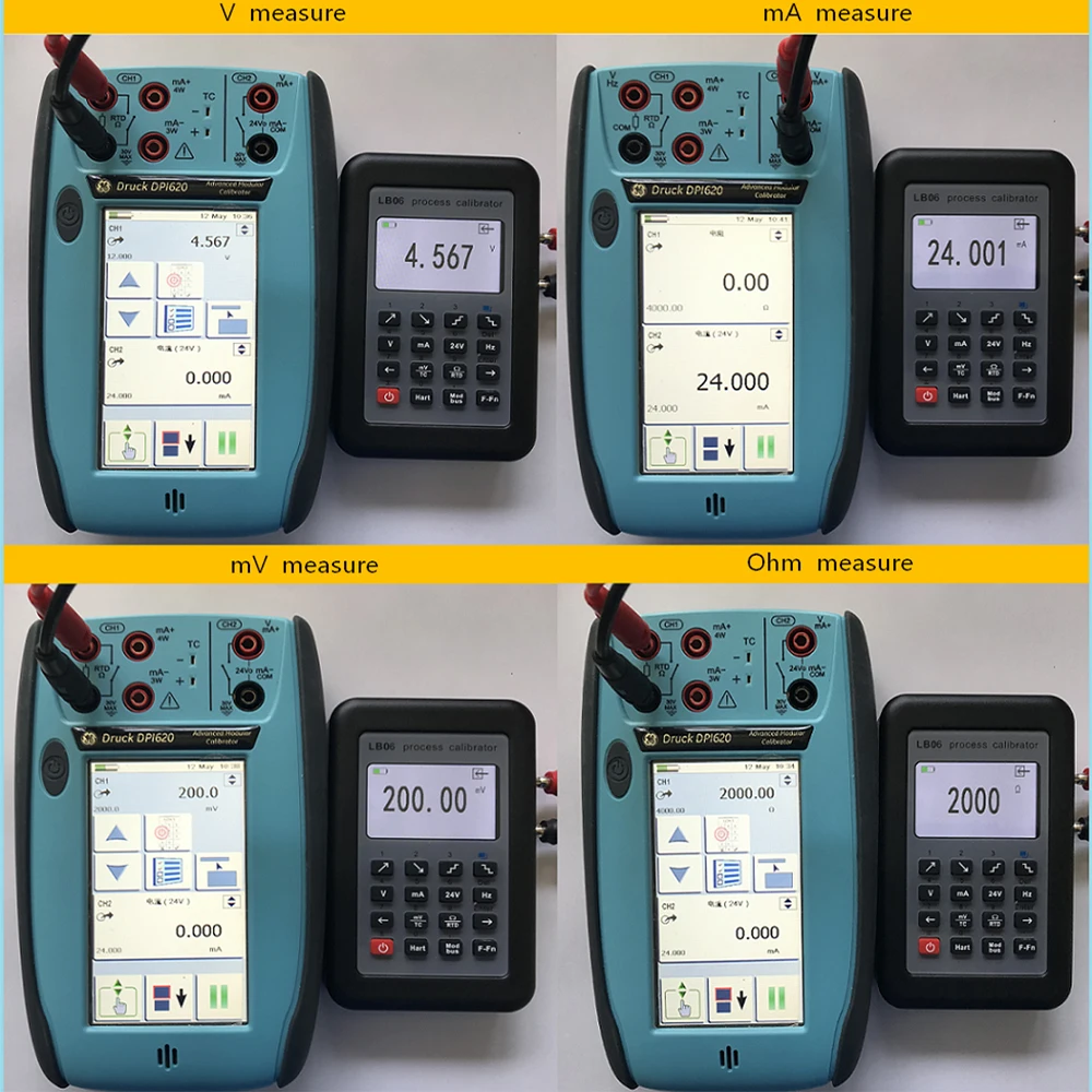 HART Modbus 4-20mA генератор сигналов/0-10 V/mV/термопара/Ток Напряжение источник калибровки