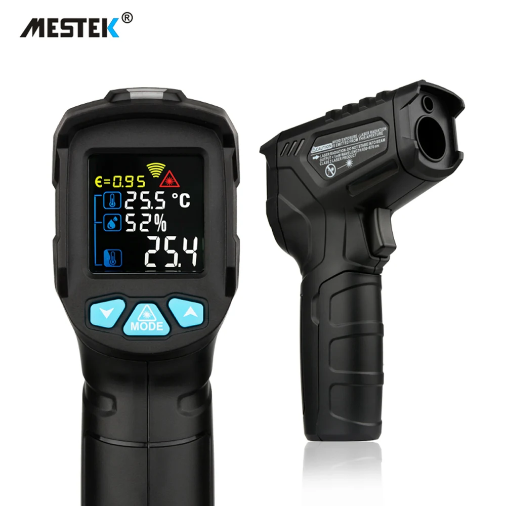 

MESTEK IR01C digital thermometer humidity meter infrared thermometer hygrometer temperature humidity meter pyrometer