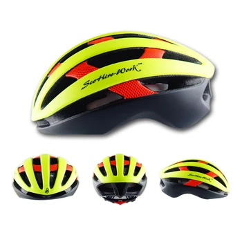 

Hot Bicycle Helmet Ultralight Integrally-molded Road Bike Cycling Helmet EPS+PC Head Protect 57-61cm Casco Ciclismo 4 Colors