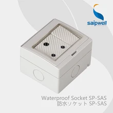 Saipwell AC 110-250 В 16A IP55 Водонепроницаемый Южная Африка безопасный Двойной Функция настенная розетка электрическая штепсельная розетка коробка SP-SAS