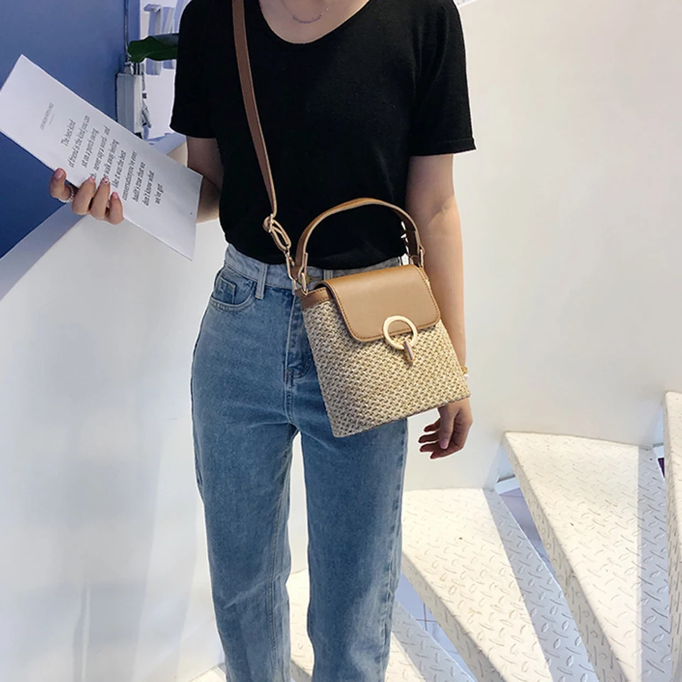 Straw Bucket Bag (18)