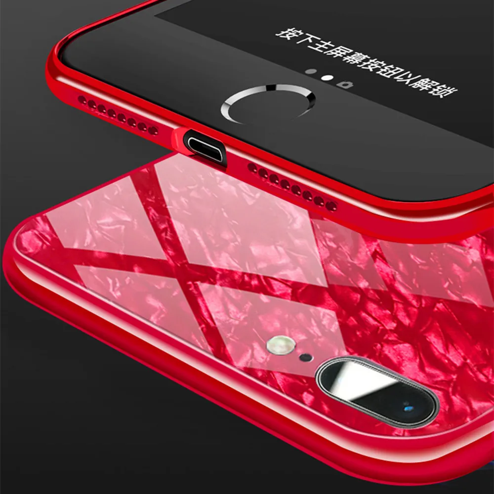 Luxury-Soft-Edge-Tempered-Glass-Back-Case-For-Apple-iPhone-X-7-8-Plus-Case-6-6S-Plus-Cover-Marble-Shockproof-Full-Cover (2)