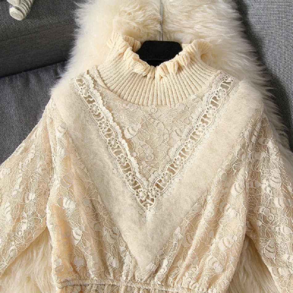 Женское кружевное платье большого размера 2019|Платья| |