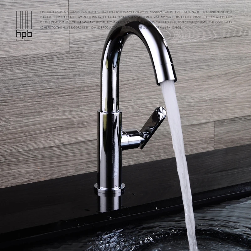 

bathroom rotating copper single hole basin faucet brass wash basin wash basin