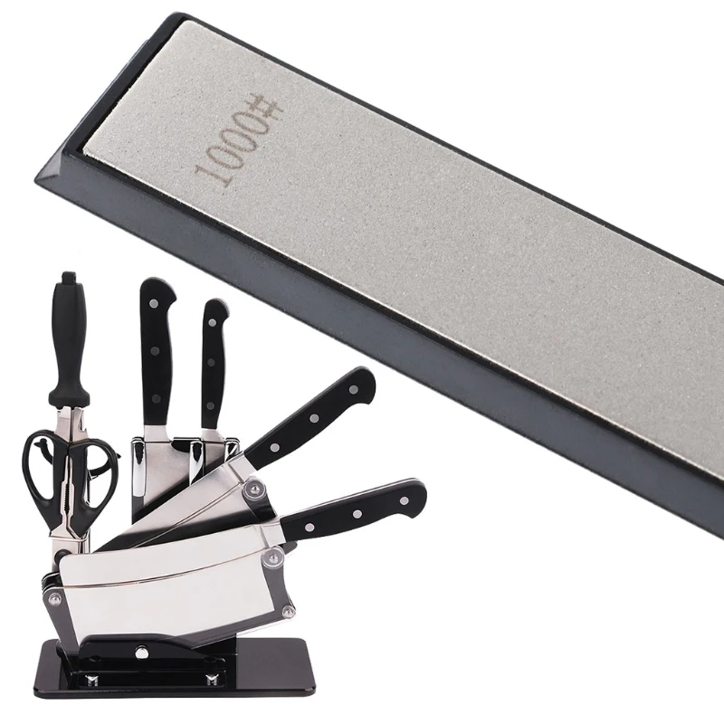 

240/400/600/1000 Grit Angle Apex Edge Diamond Knife Sharpener Whetstone Sharpening Stone