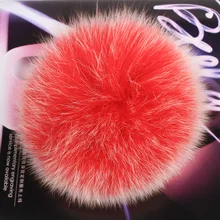 Настоящие натуральные помпоны из лисьего меха енота меховые шарики для вязаной шапки шапочки черепа и брелки и шарфы помпоны из натурального меха