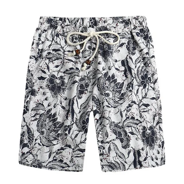 M 5XL Fashion Mens Summer Bermuda Shorts Cotton Male Praia Beach Short