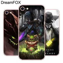 DREAMFOX L480 Лига Легенд Мягкий силиконовый чехол из ТПУ для Apple iPhone XR XS Max 8X7 6 6 S плюс 5 5S SE 5C 4 4S