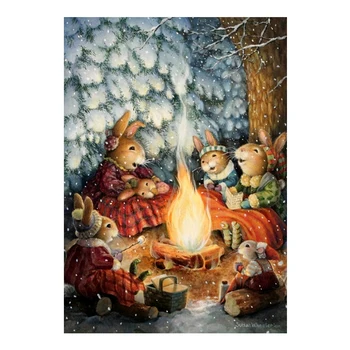 

5D DIY Diamond painting Cartoon famous fairy tales Rabbit Peter series Full cross stitch diamond embroidery Home Decor Gifts