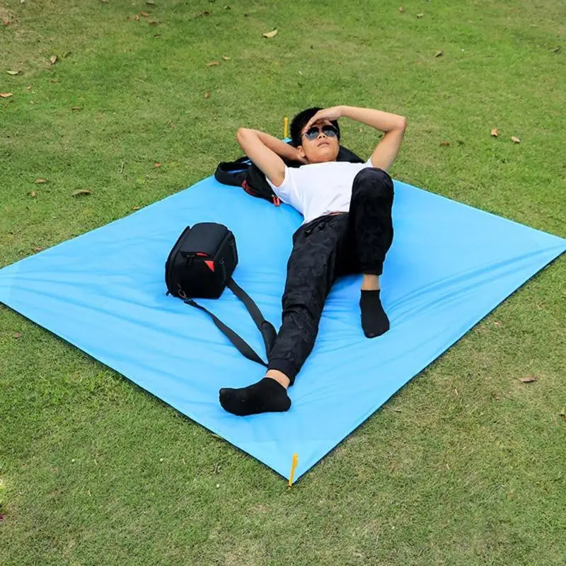 150*110 سنتيمتر طوي للماء التخييم حصيرة الشاطئ نزهة بطانية مويستثربرووف نزهة طوي شاطئ حصيرة تسلق حصيرة