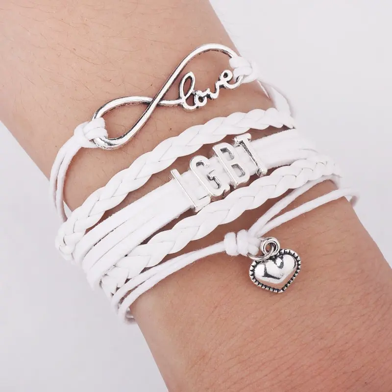 Gay Pride Rainbow Bracelet Friendship Gift