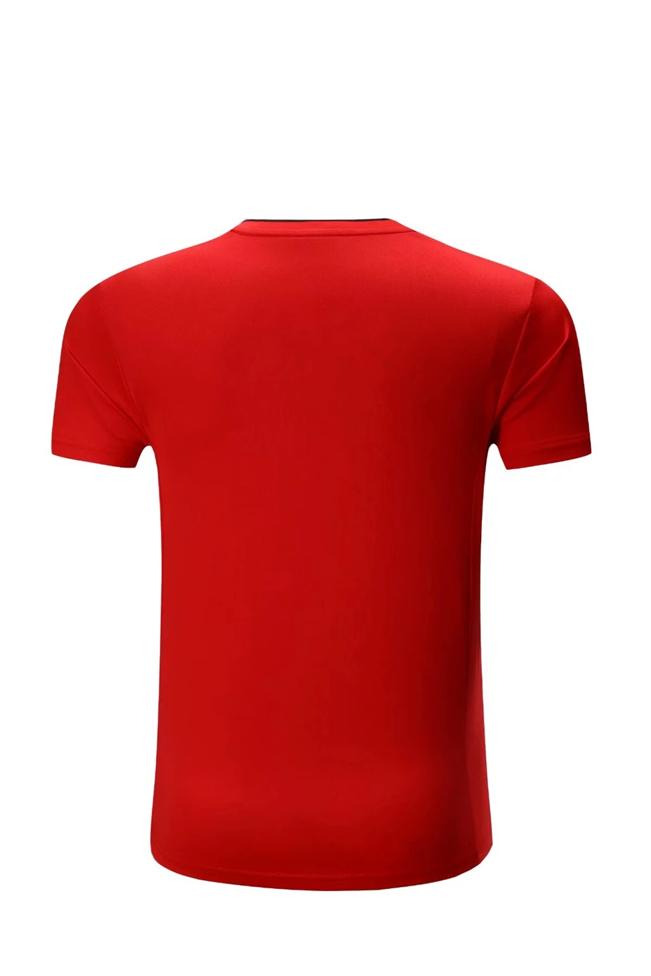 Одежда для бадминтона, мужские футболки с коротким рукавом, спортивная одежда, летняя быстрая, дышащая теннисная рубашка