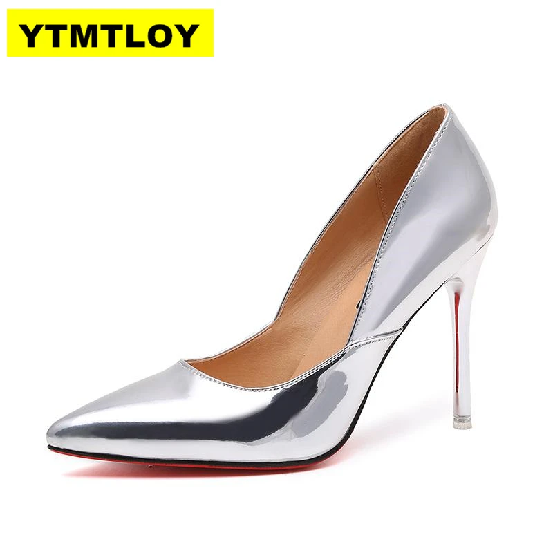 Women Pumps, High Heels Shoes 10cm Black Stiletto Pointed Toe Woman Shoes Sexy Party Shoes Nude Heels for Women