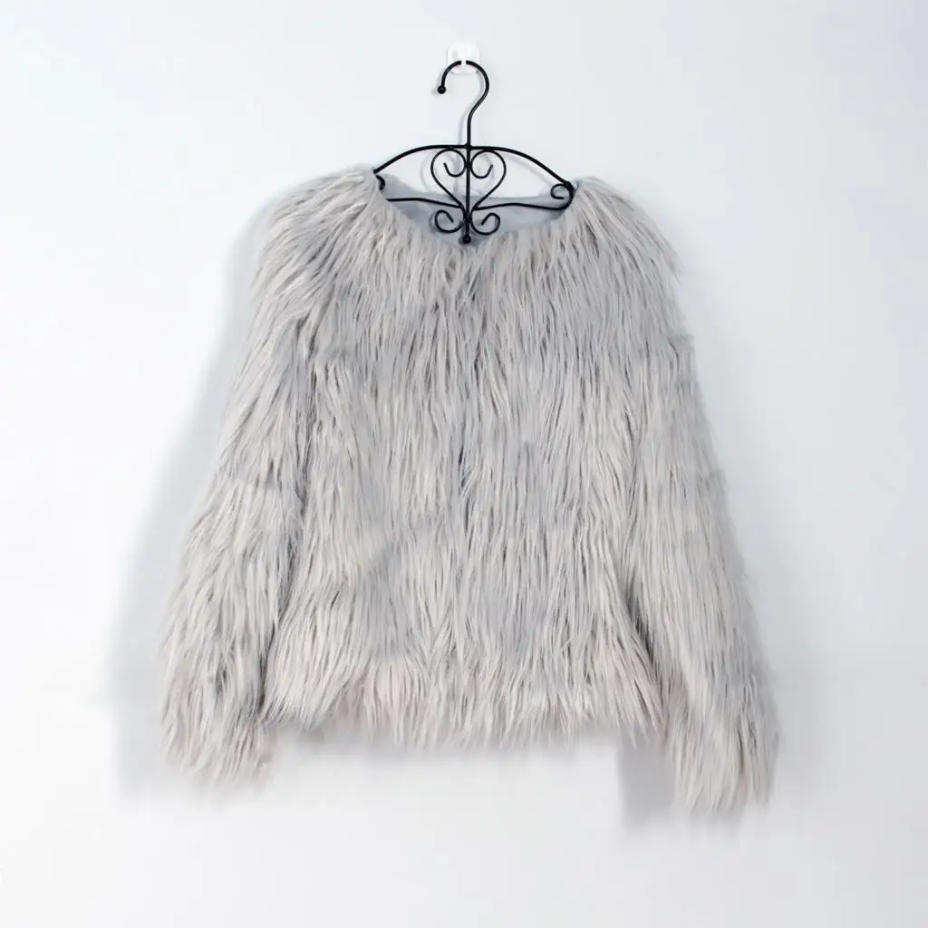 Плавающая куртка шуба для волос женская меховая шуба пальто из искусственного меха лисы Куртки пушистые вечерние шубка на меху плюс размер Xxxl