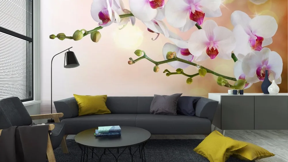 self-adhesive-wall-murals-styles-themes-virtual-category-white-orchids-on-water-with-drop