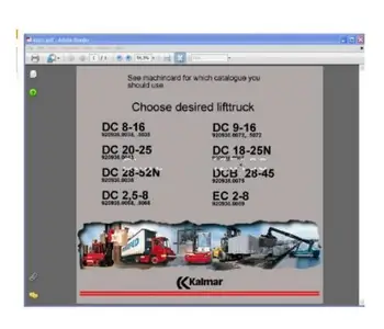 Cheap For Kalmar ForkLift Trucks Parts And Repair (service Manual)