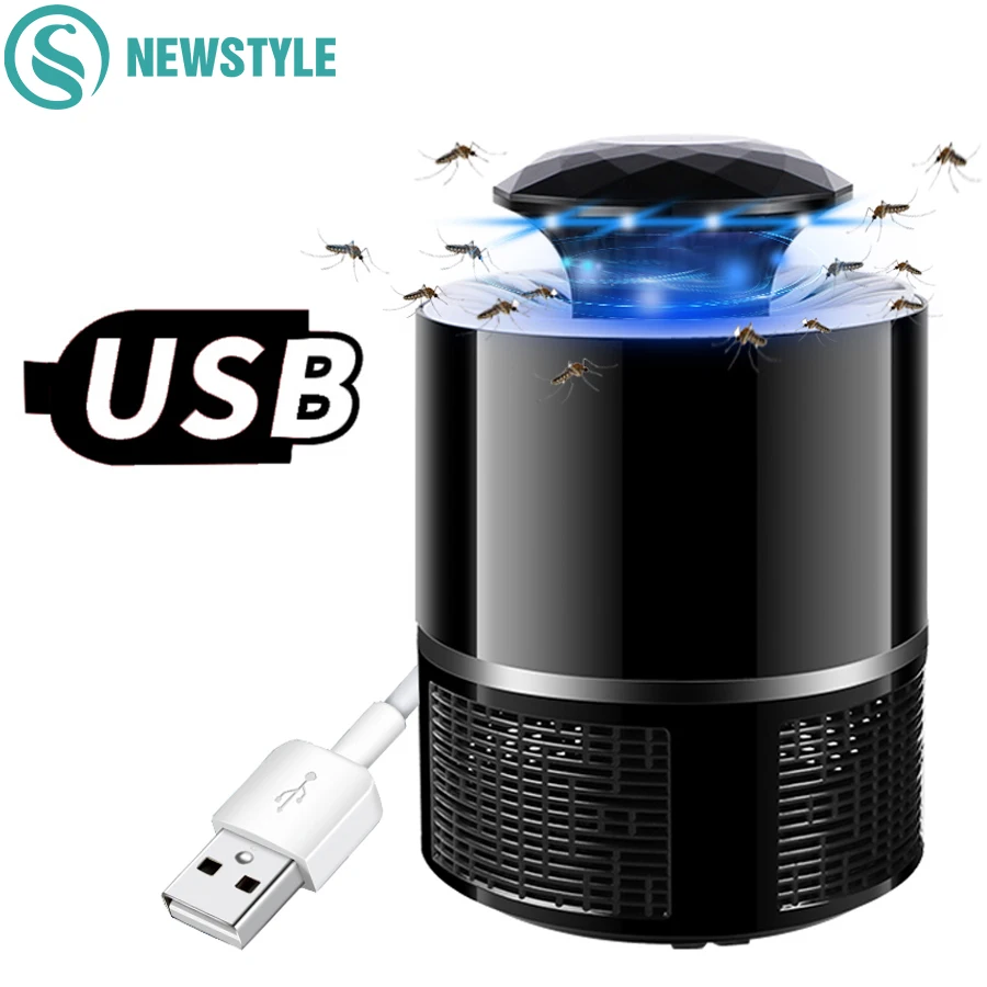 Модернизированная электрическая лампа убийца комаров Электроника usb анти