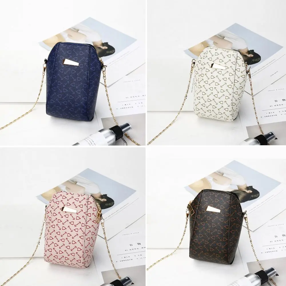 Cute Shell Wallet Mobile Phone Crossbody Bag Flower Pattern Shoulder Messenger Bags Chain Small ...