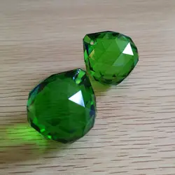 Темно-зеленый 30 мм 102 шт./лот Crystal Prism часть люстра Исцеление Интимные аксессуары для Люстры