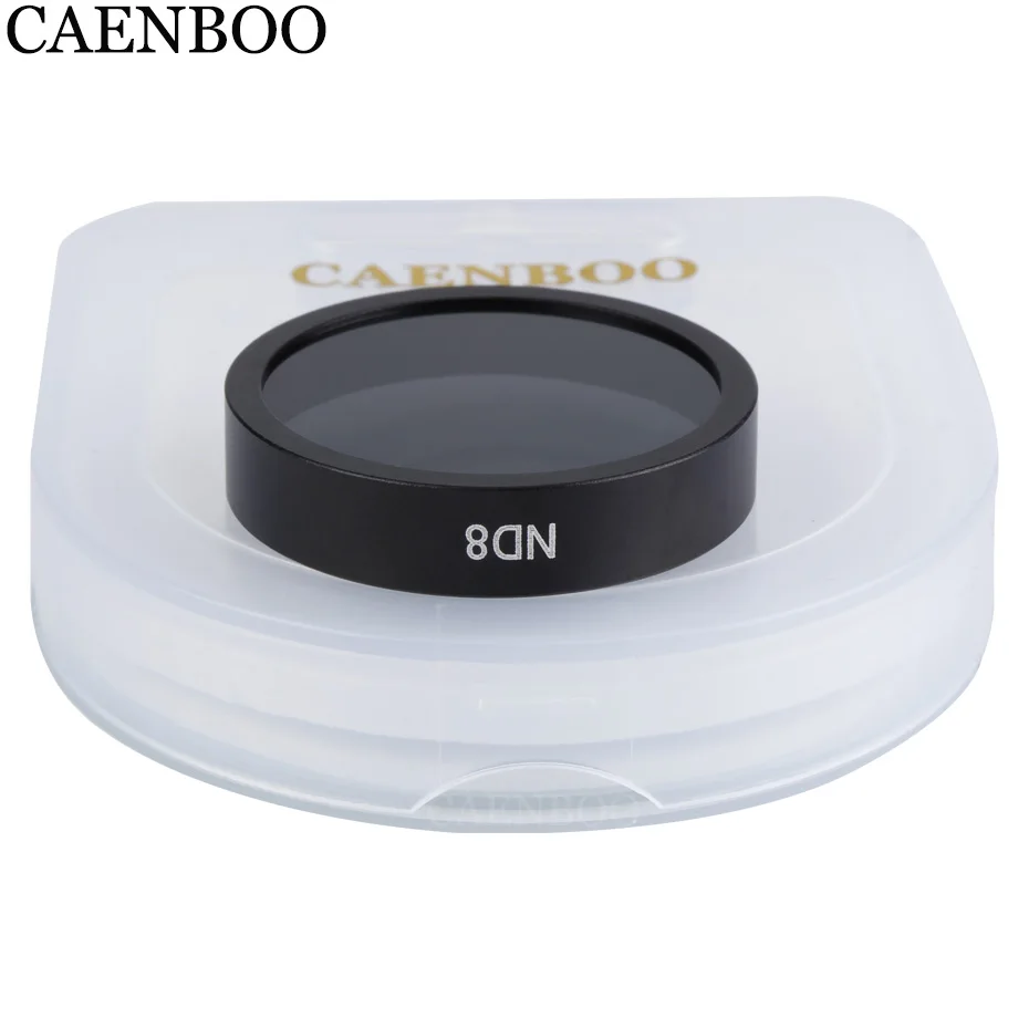 CAENBOO фильтр для дрона ND4 8 16 32 нейтральной плотности для DJI Phantom 3 4 K/Advanced/standard/Professional Pro/SE Gimble аксессуары - Цвет: ND 8 Filter