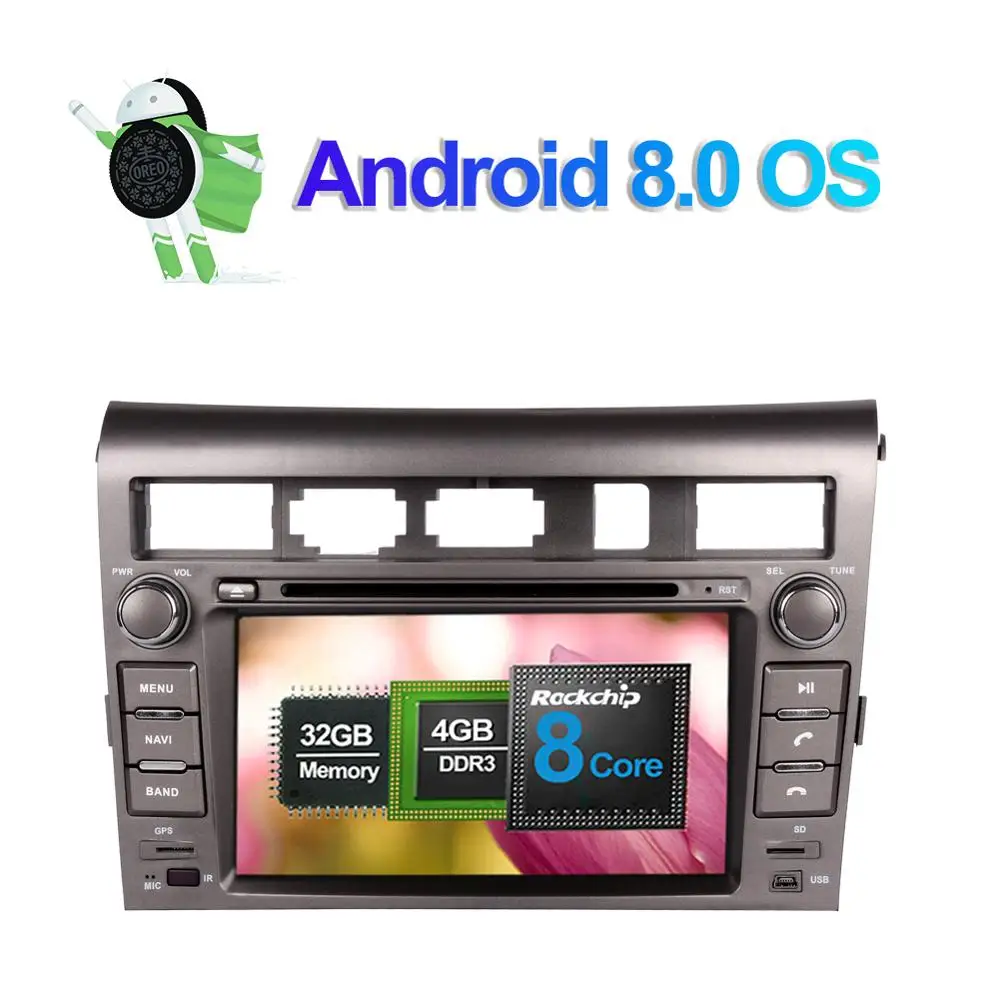 Cheap 4GB RAM Android 8.0 Octa Core Car Radio Stereo GPS Navigation For Kia Opirus 2007- Multimedia Player Head Unit Bluetooth WIFI 1