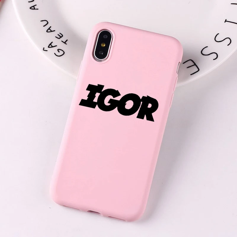 Для Iphone Golf Tyler the creator igor album Розовый цвет мягкий чехол для iPhone 11 Pro MAX Xs 8 7 6S Plus XS XR 5S силиконовый чехол