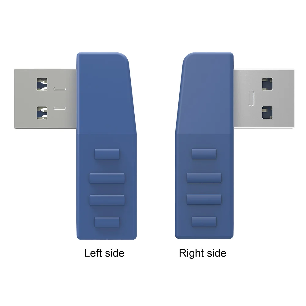 Угловой адаптер с углом 90 градусов USB 3 0 A папа мама вертикальный левый вправо вниз