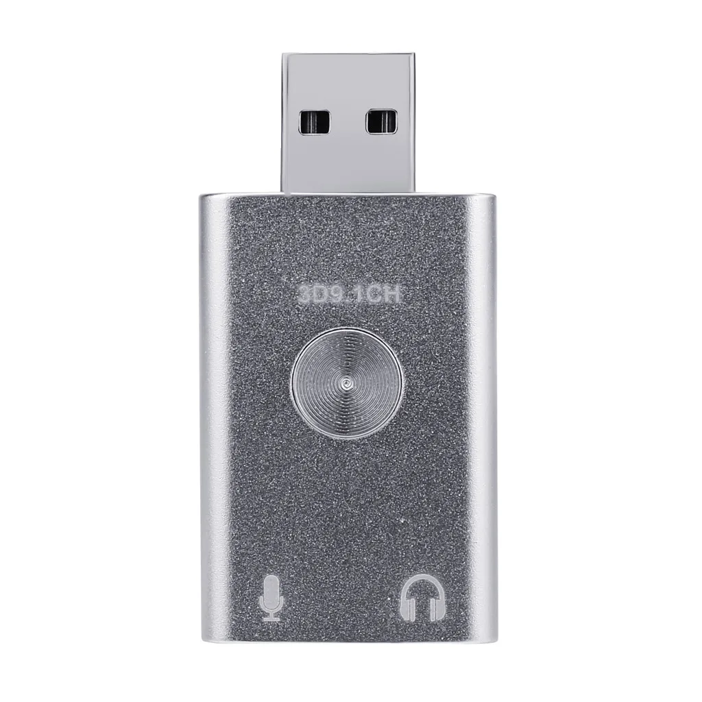 Звуковая карта Внешний аудио адаптер для наушников USB звуковая HIFI волшебный