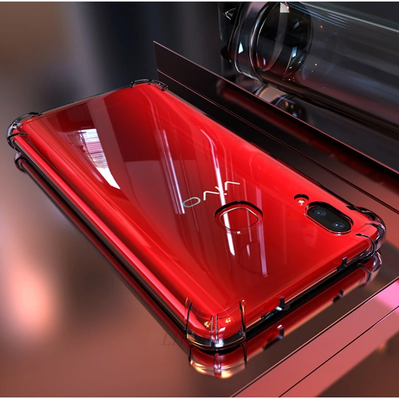 

shockproof Airbag clear phone case on for vivo v11 pro nex a s v9 x21 ud i x23 y97 y83 y85 x20 plus v7 v5 ransparent tpu cover