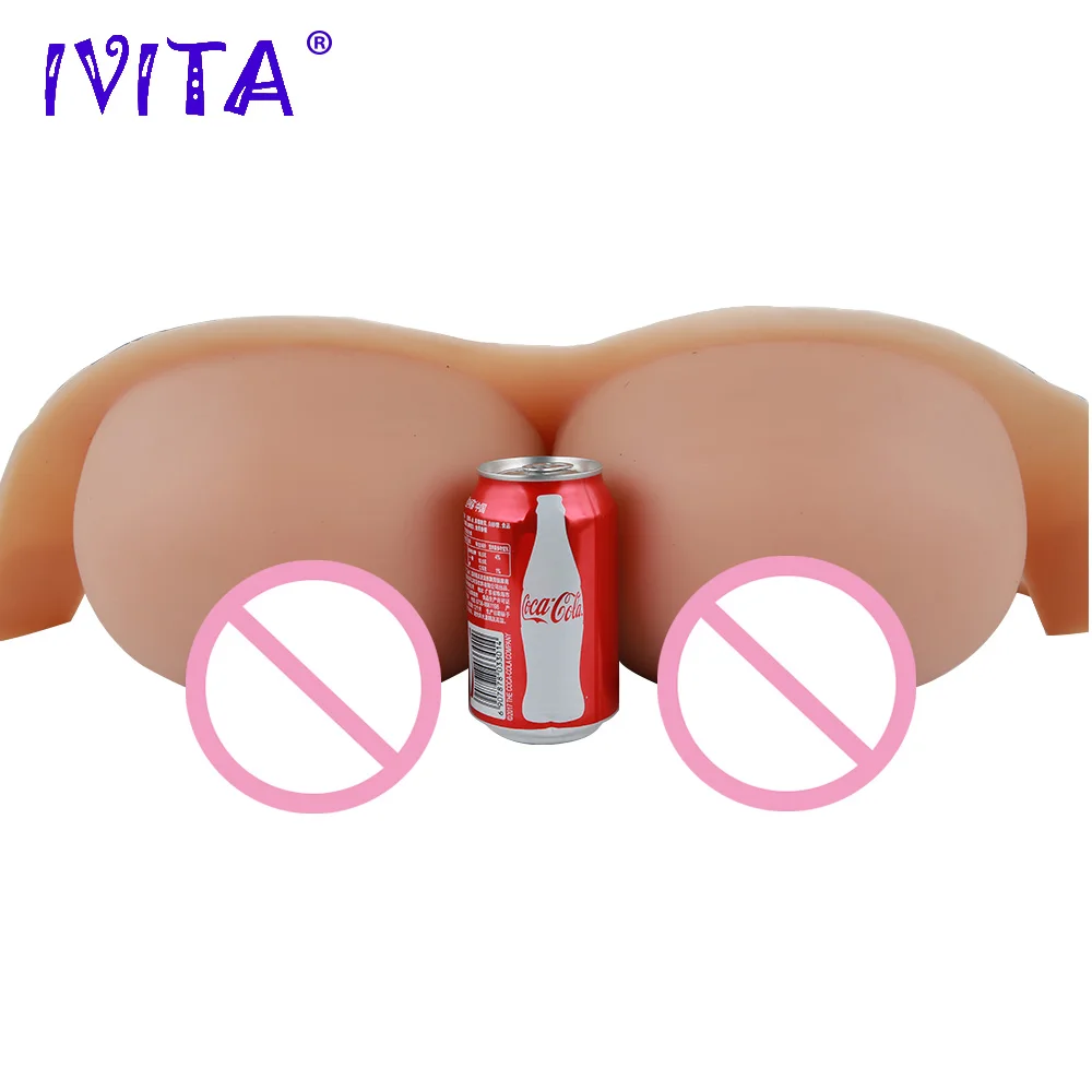 Реалистичная силиконовая форма для груди IVITA 13 кг искусственные трансвеститов