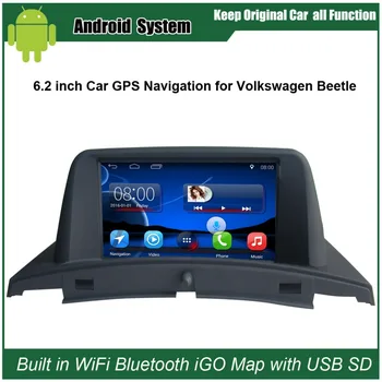 

6.2 inch Android 7.1 Car GPS Navigation for Volkswagen VW Beetle Car Video Player WiFi Mirror-link Upgraded Original Car Radio
