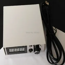 Профессиональная цифровая тату-машинка из нержавеющей стали с ЖК-дисплеем