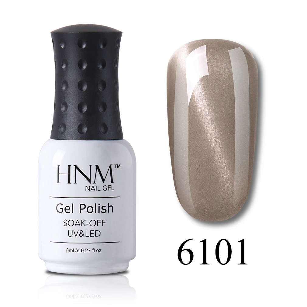 HNM УФ-лак для ногтей "кошачий глаз" светодиодный лак Nagellak, грунтовка для дизайна ногтей, Гель-лак, лак для ногтей, гибридный лак, лак для ногтей Luky, чернила - Цвет: 6101