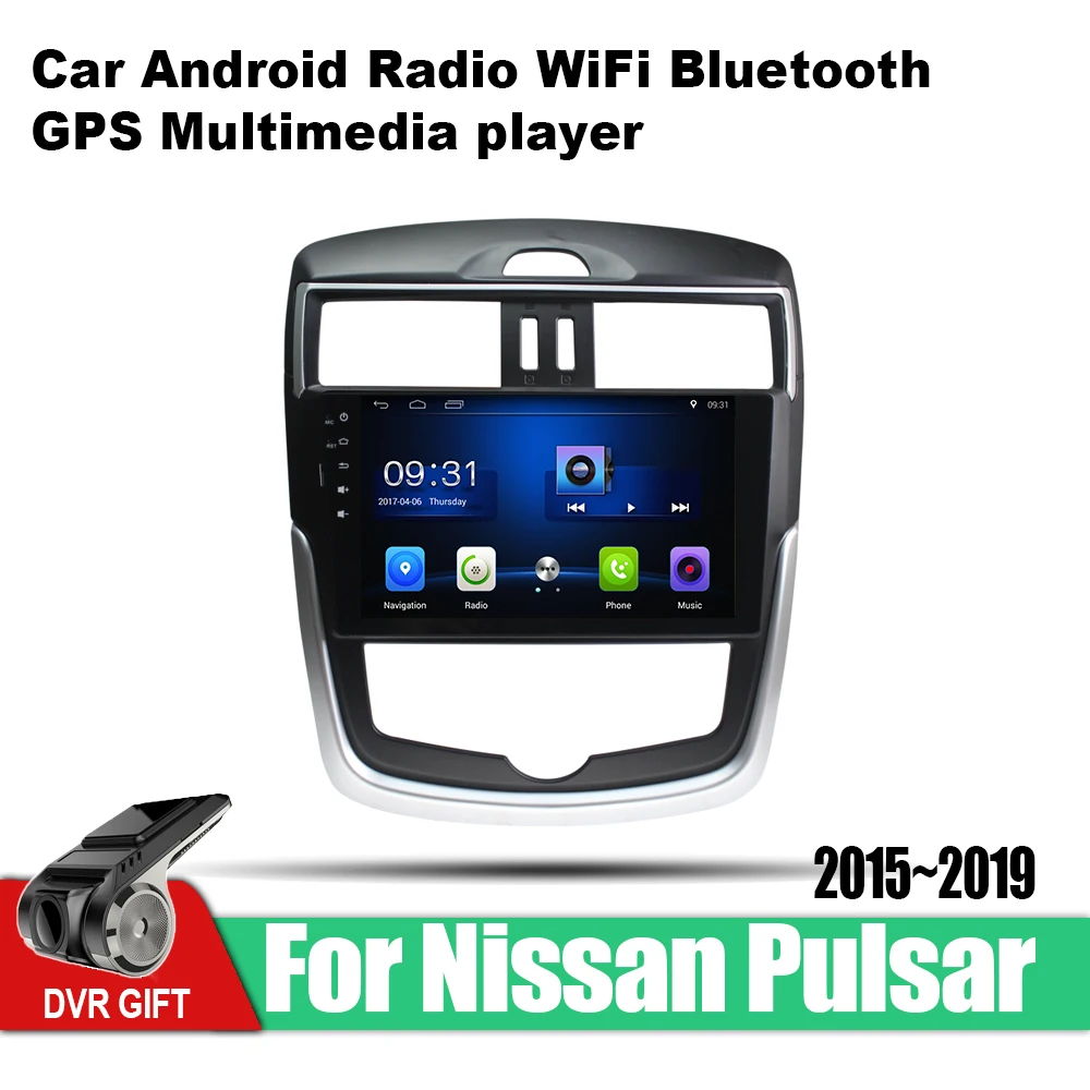 ZaiXi Android автомобильный GPS мультимедийный плеер для Nissan Pulsar C13 2015 ~ 2019 навигационный