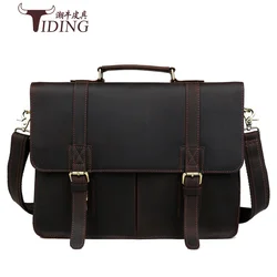 Caballo Loco Hombres de Cuero Genuino Bolsa Hombres Hombres Maletín de Cuero Bolsa de Ordenador Portátil de Negocios Bolsos Crossbody para Hombre Bolsos 15 & Quot; Pantalón Caballo Loco Hombres de Cuero Genuino Bolsa Hombres Hombres Maletín de Cuero Bolsa de Ordenador Portátil de Negocios Bolsos Crossbody para Hombre Bolsos 15 & Quot; Pantalón