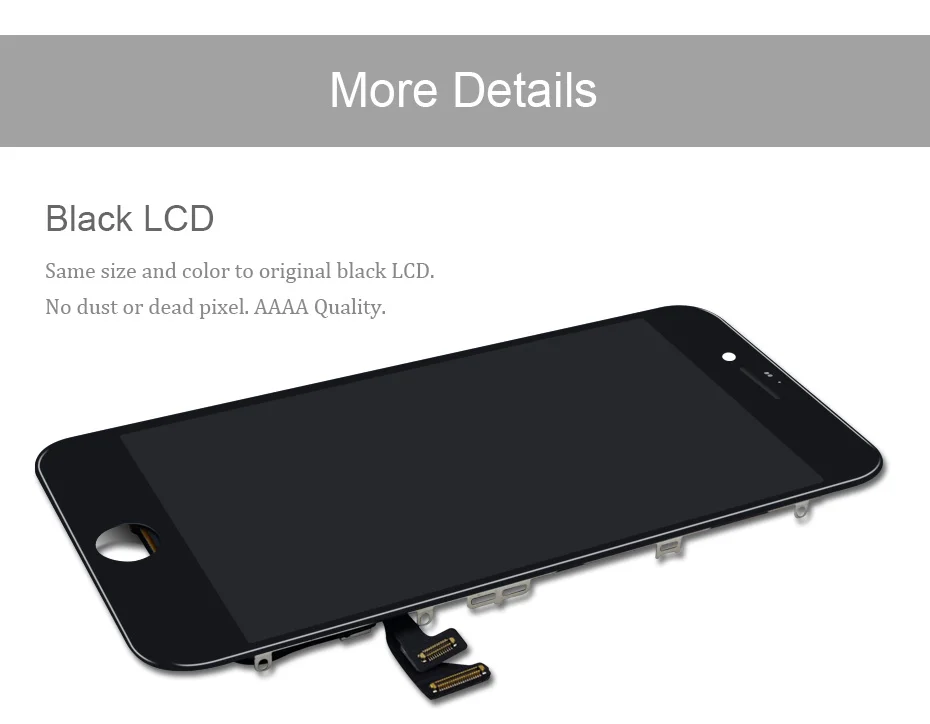AAAA 3D сенсорный ЖК-экран для iPhone 7 5S 8 Plus ЖК-дисплей дигитайзер сенсорный модуль замена экрана lcd S