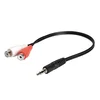 3.5mm Jack Male to 2 RCA Female Jack RCA Stereo Audio Cable Converter Adapter High Quality ► Photo 3/6