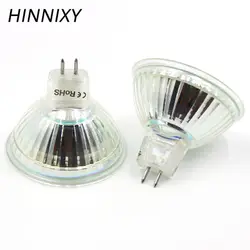 Hinnixy GU5.3 MR16 светодиодный точечные светильники JCDR 220-240 V Cup-форма лампочки кукурузы 60 Светодиодный Стекло теплый белый Корпус