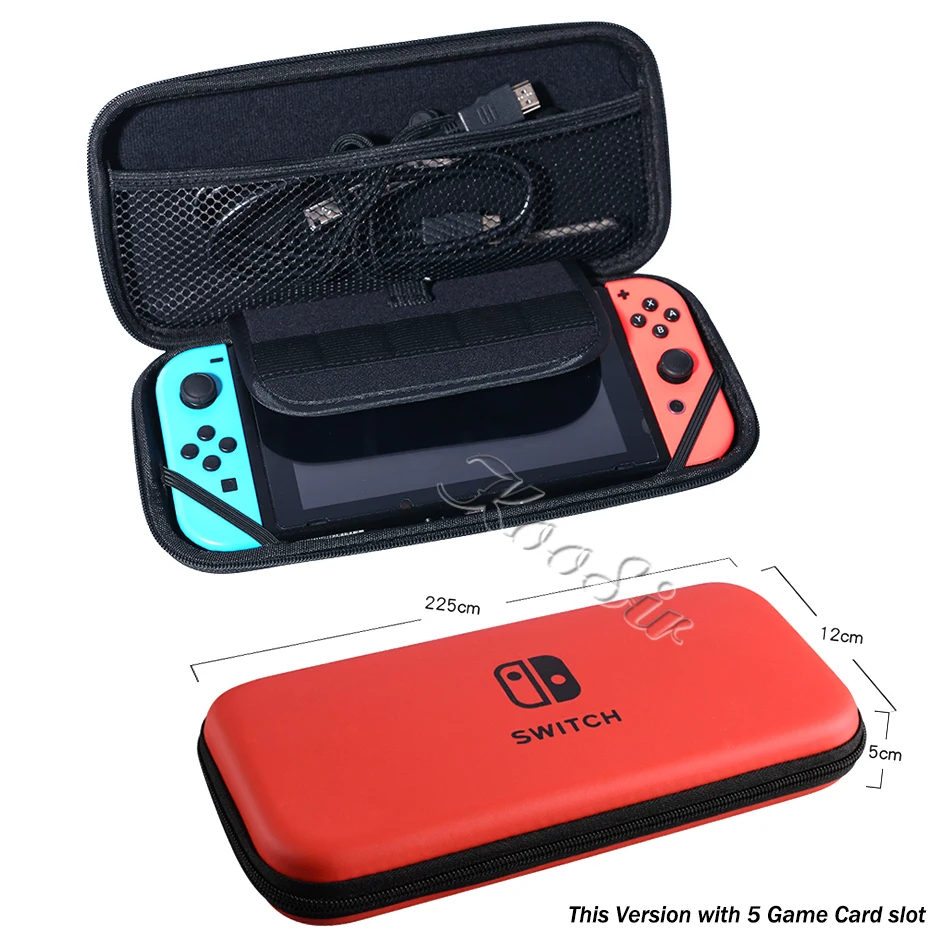 Чехол для консоли переключателя Nintendo ninddo с рисунком пикачуса, Портативная сумка для рук, чехол для переключателя Nitendo, для игровой карты Nintendo doswitch