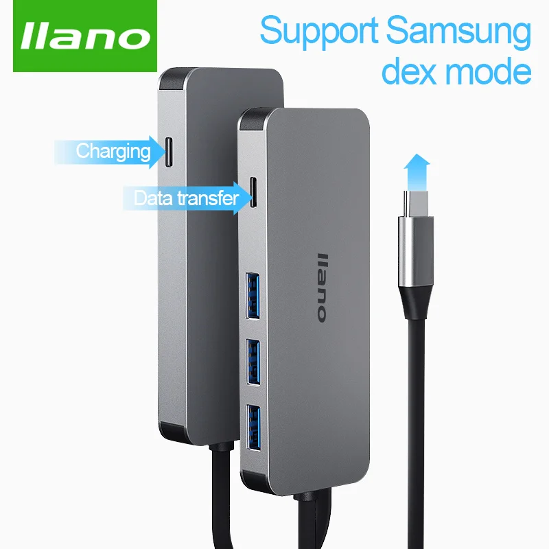 

Usb c hub Thunderbolt 3 type c to hdmi hub adapter Cable for Samsung Dex station USB-C for macbook usb converter